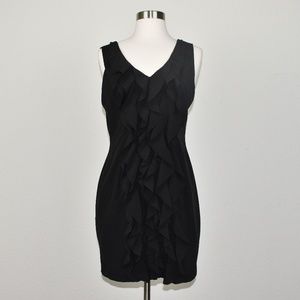 Forever 21 XXI Black Flounce Dress Size L